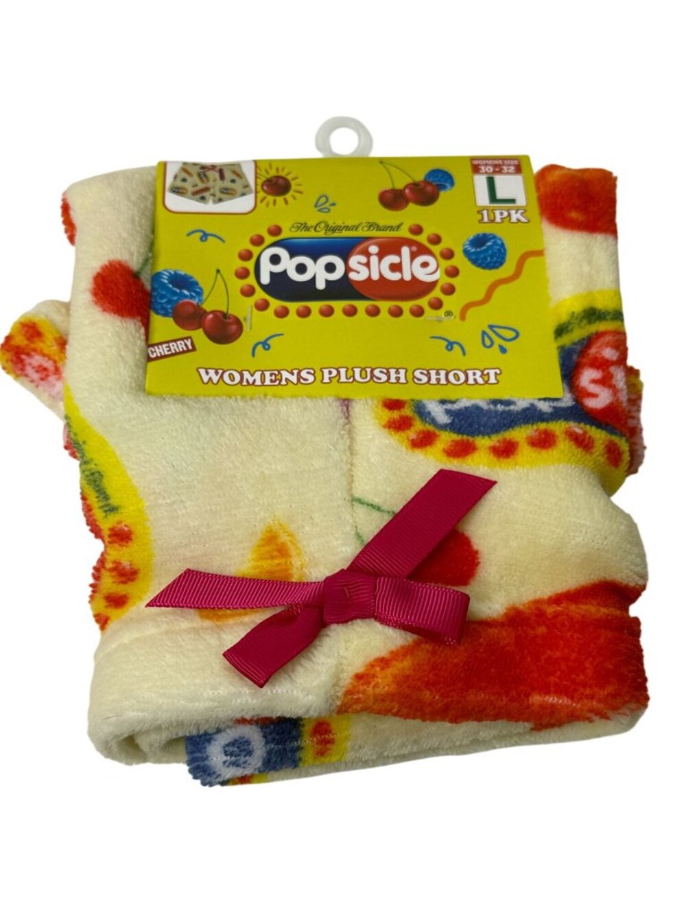 Popsicle Plush Lounge Shorts Womens Large New